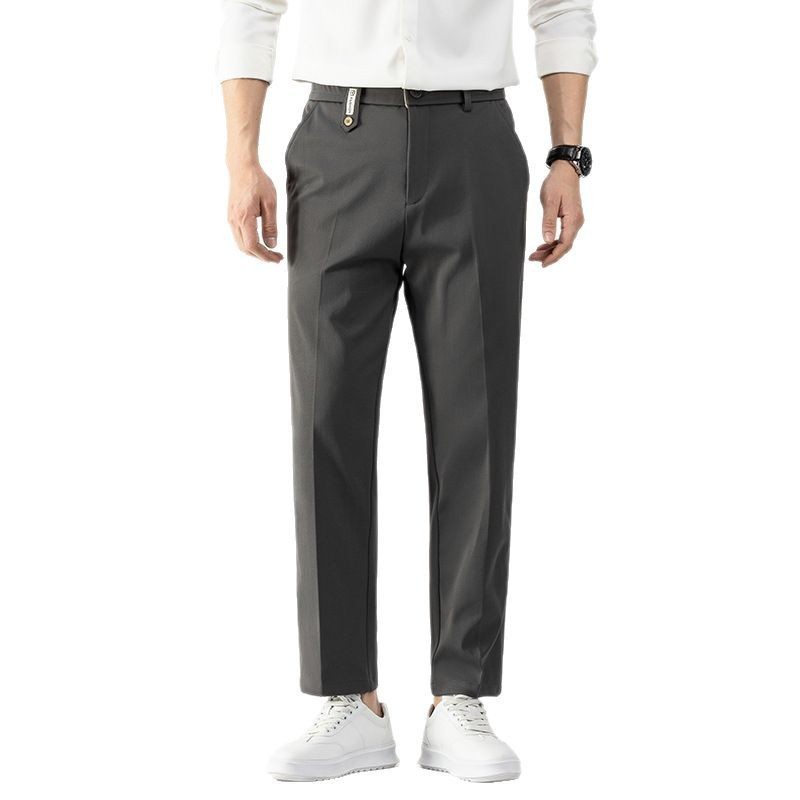 Spring Men's Pants Straight Loose Casual Pants
