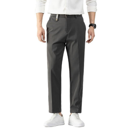 Spring Men's Pants Straight Loose Casual Pants
