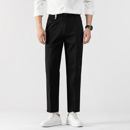 Spring Men's Pants Straight Loose Casual Pants