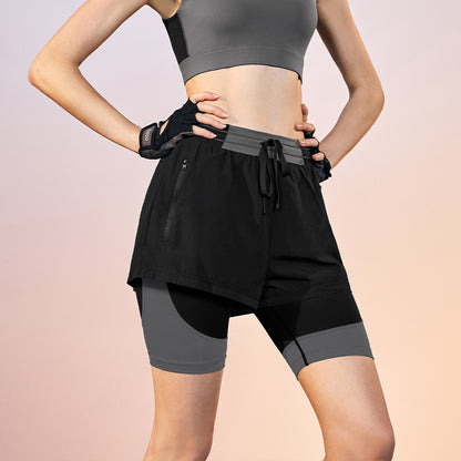 Women's Outer Wear Quick-drying Running Fitness Yoga Shorts