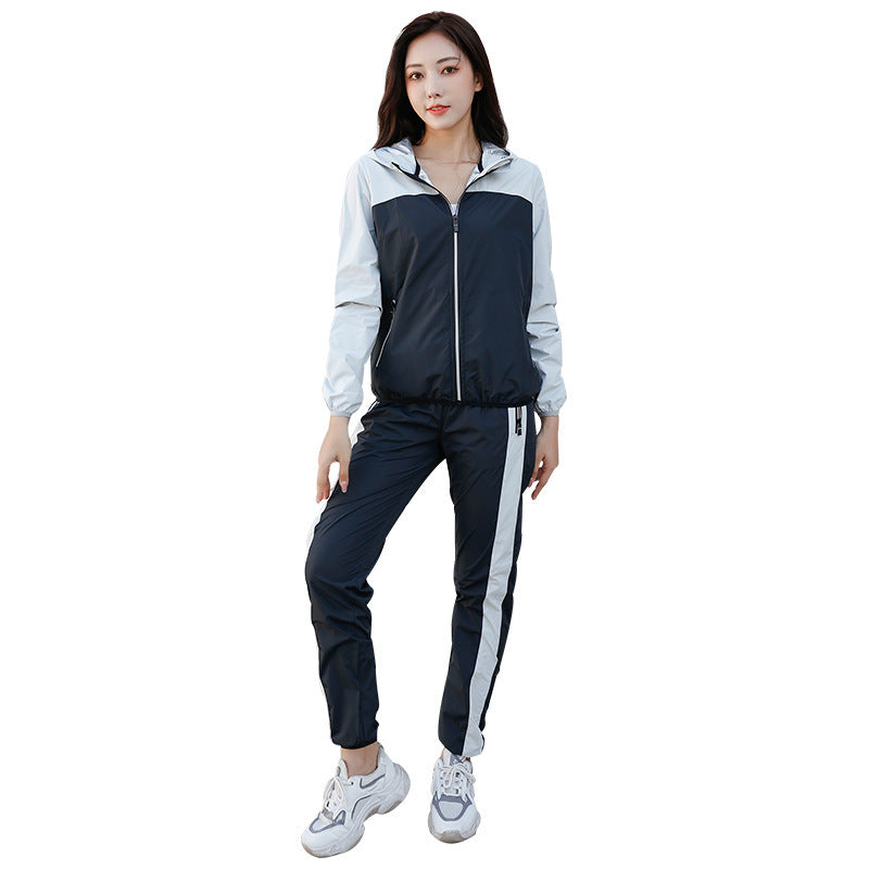 Violently Sweat Suit Couple Suit Running Suit Fitness