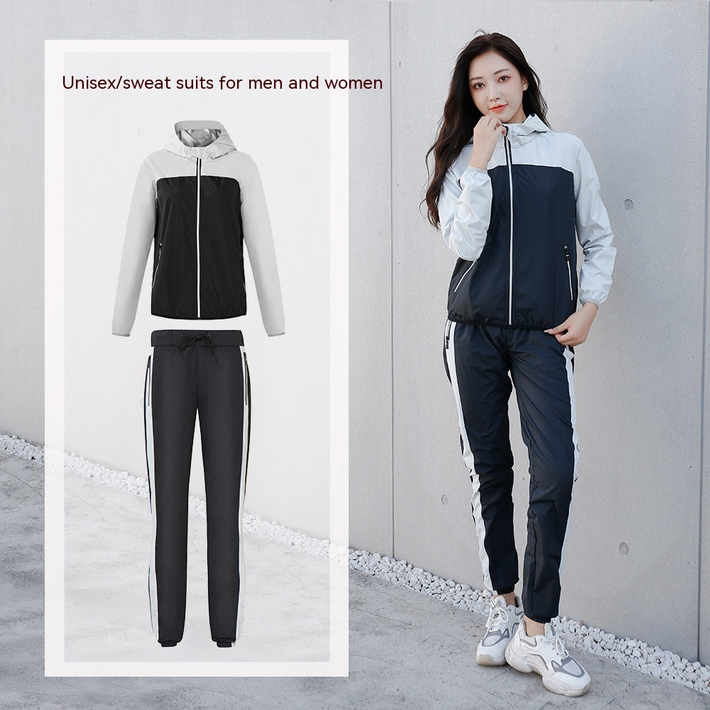 Violently Sweat Suit Couple Suit Running Suit Fitness